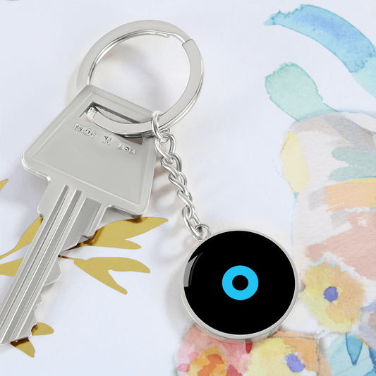 Evil Eye Keychain | Black Amulet |  Signature Design | Free Shipping
