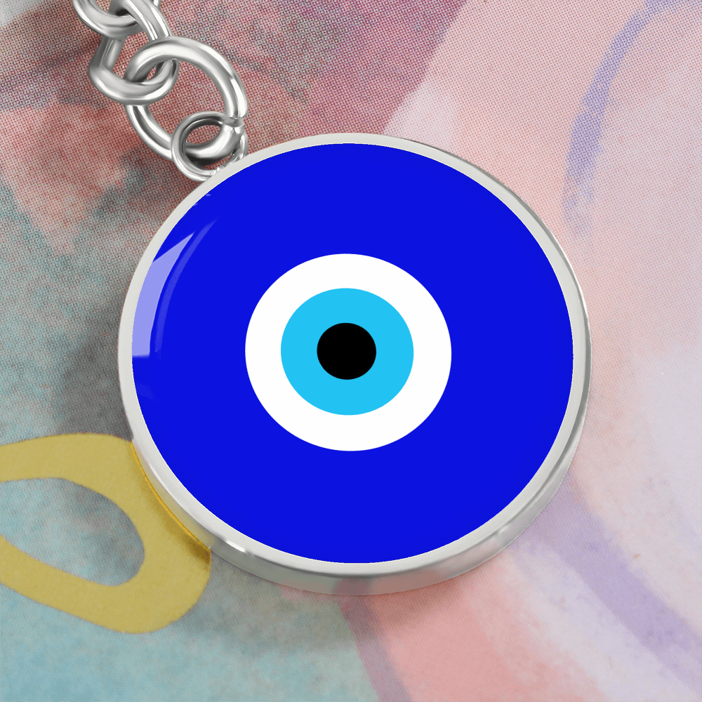 Evil Eye Keychain | Blue Amulet | Free Shipping