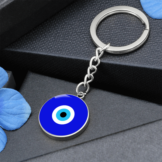 Evil Eye Keychain | Blue Amulet | Free Shipping