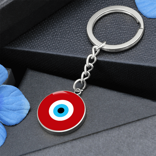 Evil Eye Keychain | Red Amulet | Free Shipping
