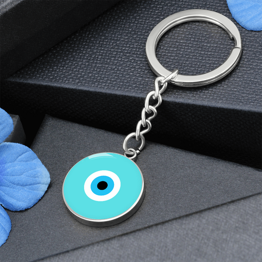 Evil Eye Keychain | Turquoise Amulet | Free Shipping