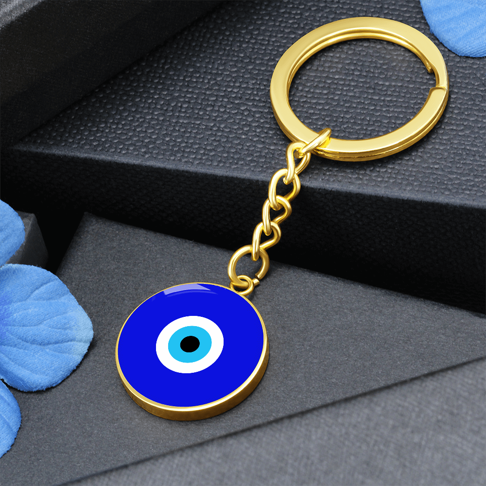Evil Eye Keychain | Blue Amulet | Free Shipping