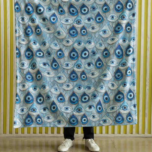 Evil Eye Blanket, Evil Eye Gifts, Energy Protection, Ships from USA