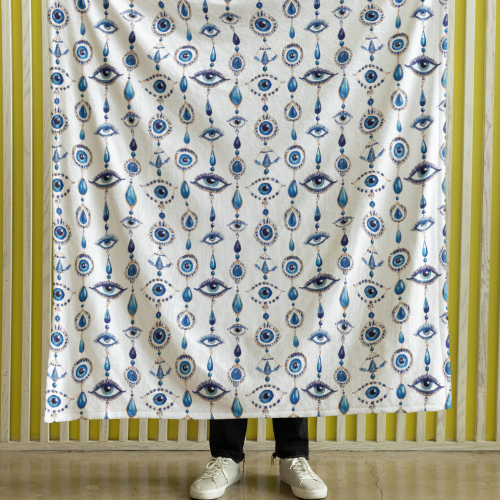 Evil Eye Blanket, Evil Eye Gifts, Energy Protection, Ships from USA