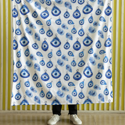 Evil Eye Blanket, Evil Eye Gifts, Energy Protection, Ships from USA