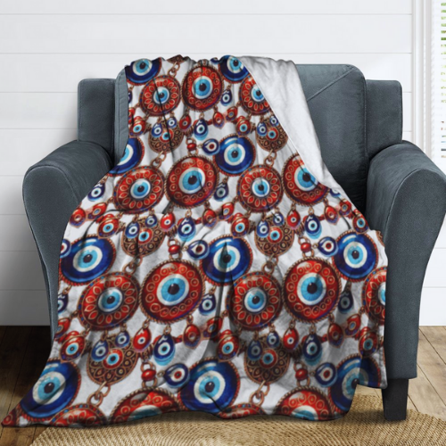 Evil Eye Blanket, Evil Eye Gifts, Energy Protection, Ships from USA