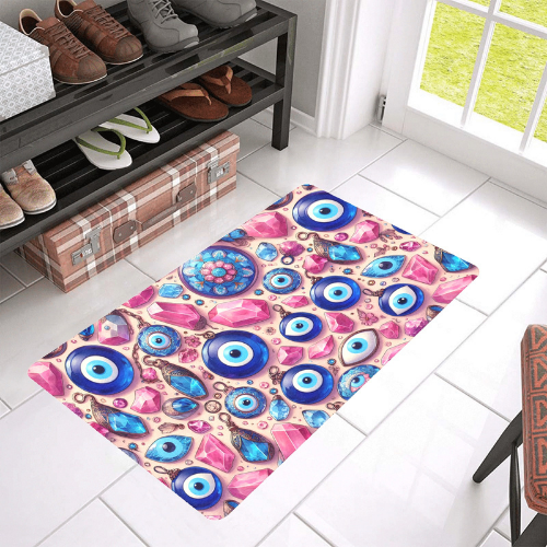 Evil Eye Rubber Doormats | Evil Eye Gifts | Ships from USA