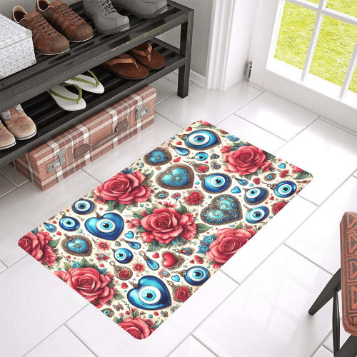 Evil Eye Rubber Doormats | Evil Eye Gifts | Ships from USA