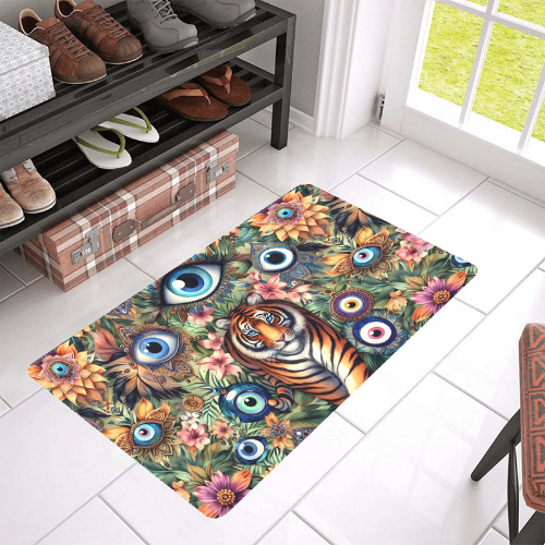 Evil Eye Rubber Doormats | Evil Eye Gifts | Ships from USA