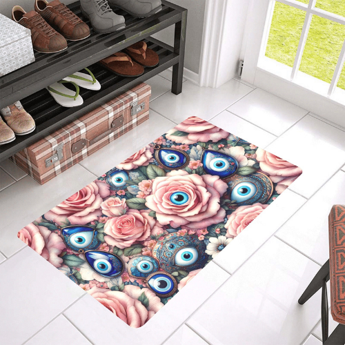 Evil Eye Rubber Doormats | Evil Eye Gifts | Ships from USA