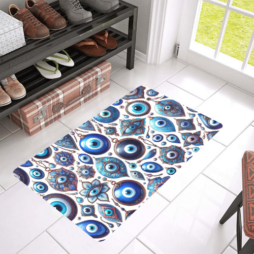 Evil Eye Rubber Doormats | Evil Eye Gifts | Ships from USA