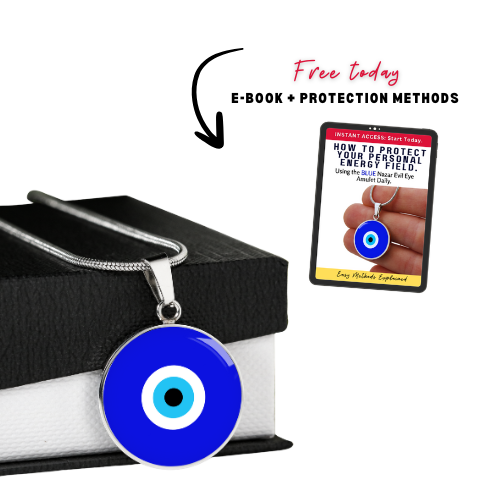 Evil Eye Necklace | Blue Amulet |  Original | Free Shipping
